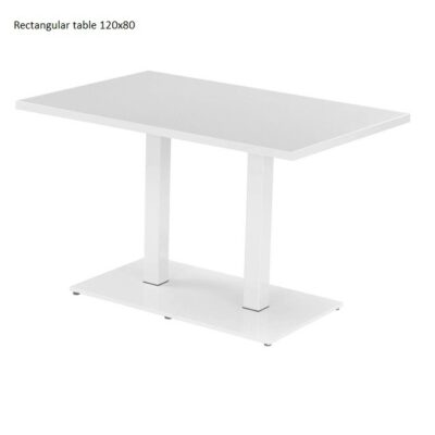 Round Outdoor Rectangular Table By Emu at Urbansuite