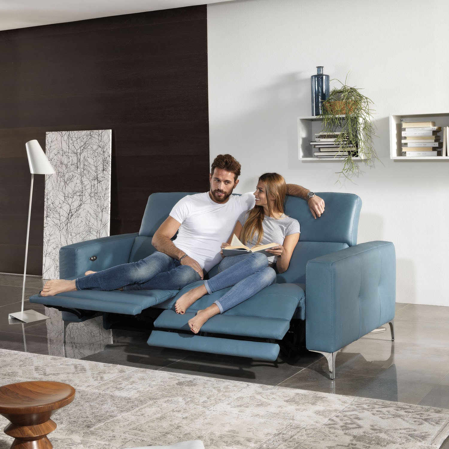 Matt Sofa With Relax Mechanism Operated by EgoItaliano-40506