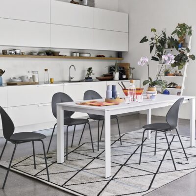 Basil 4-LegPoly Chair By Calligaris at Urbansuite