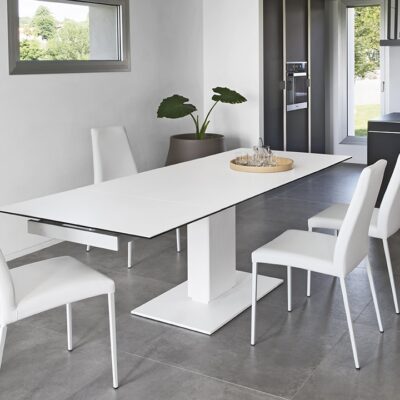 Echo Ceramic Extending Table by Calligaris