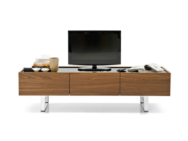 Calligaris Horizon TV Unit Cabinet with Sledge Legs in Different Finish