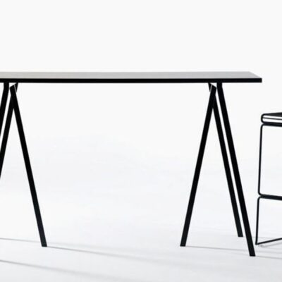 Loop Stand High Dining Table by Hay