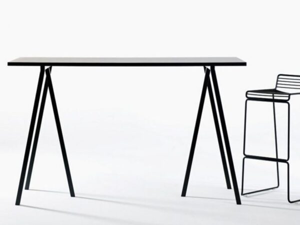 Loop Stand High Dining Table by Hay