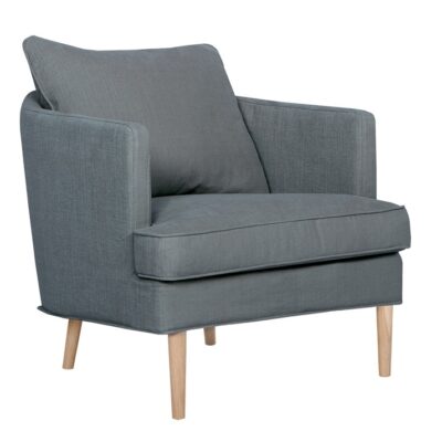 Sits Julia Armchair Upholstered in Fabric, Leather