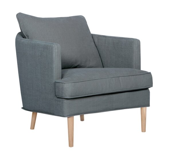 Sits Julia Armchair Upholstered in Fabric, Leather