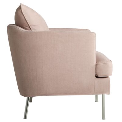 Sits Julia Armchair Upholstered in Fabric, Leather