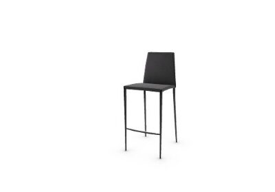 Calligaris Aida 'Regenerated Leather' Barstool - Grey