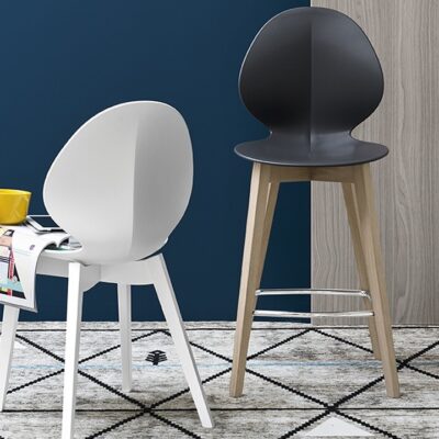 Basil WoodPlastic Barstool By Calligaris at Urbansuite