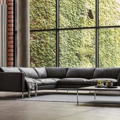 Sits Tokyo Modular Sofa Upholstered in Fabric, Leather