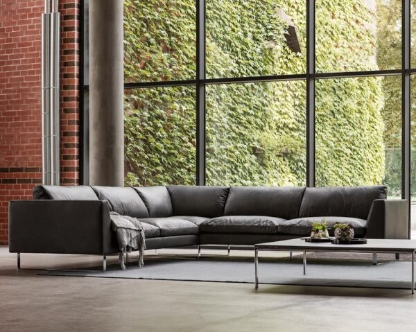 Sits Tokyo Modular Sofa Upholstered in Fabric, Leather