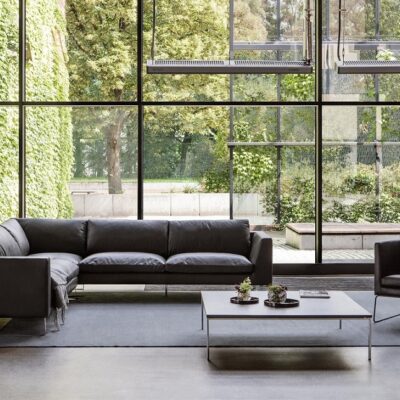 Sits Tokyo Modular Sofa Upholstered in Fabric, Leather