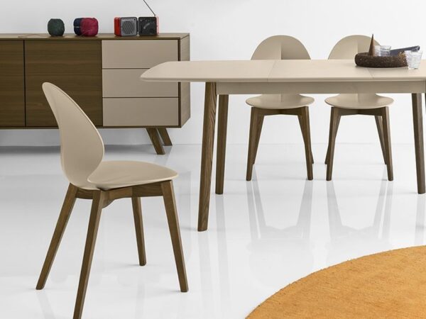 Basil WoodPoly Chair By Calligaris at Urbansuite