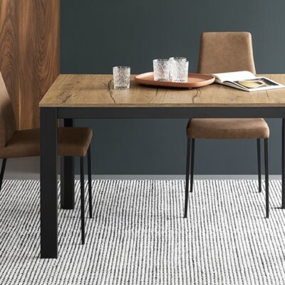 Duca Fixed Melamine Table by Calligaris