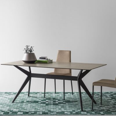 Kent Ceramic Rectangular table by Calligaris