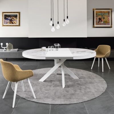 Tivoli Ceramic Extending Table by Calligaris