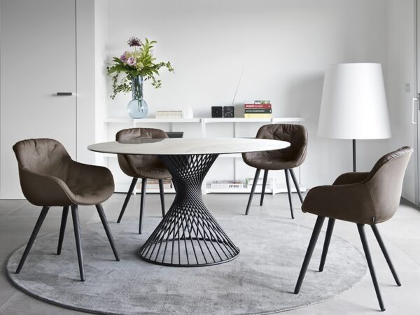 Vortex Ceramic Table by Calligaris