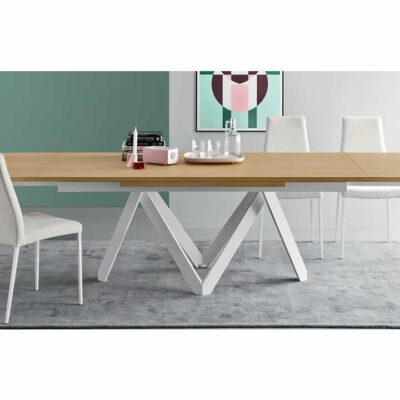 Cartesio Wood Extending Table by Calligaris-0