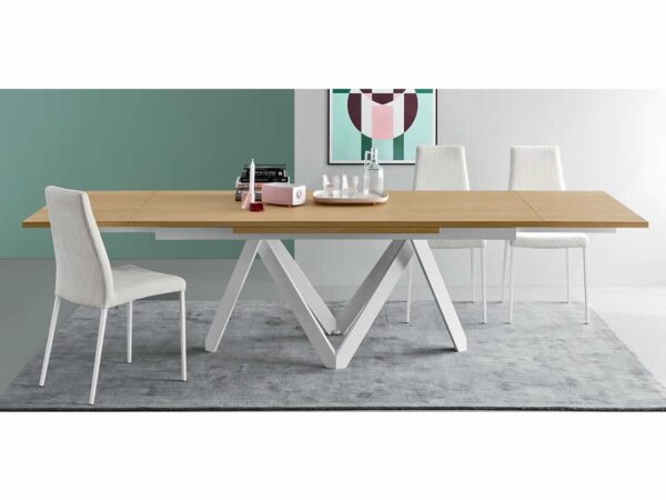 Cartesio Wood Extending Table by Calligaris-0