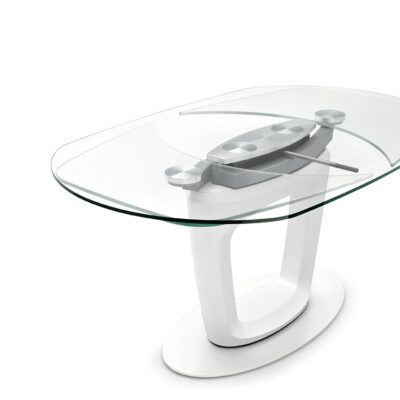 Orbital Ceramic Extending Table by Calligaris