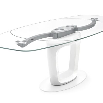 Orbital Ceramic Extending Table by Calligaris