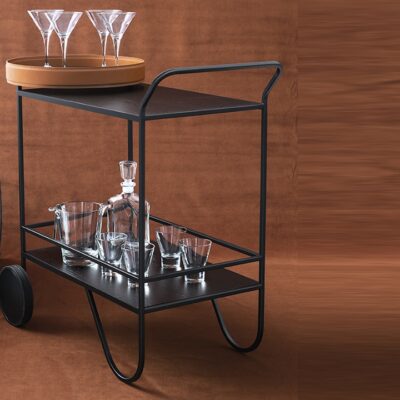 Giro Drinks Trolley by Calligaris