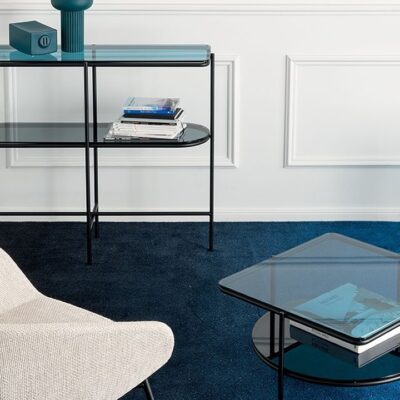 Puro Glass Console by Calligaris