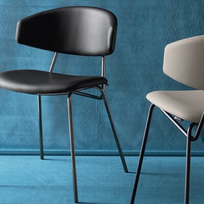 Sophia Skuba/Leather Chair by Calligaris-47160