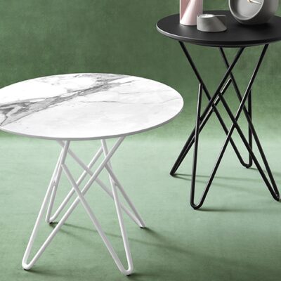 Stellar Ceramic Side Tables by Calligaris