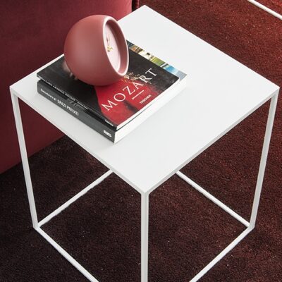 Thin Metal Side Table by Calligaris-0