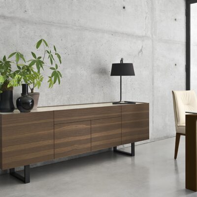 Horizon 4 Door 1 Drawer Sideboard by Calligaris-0