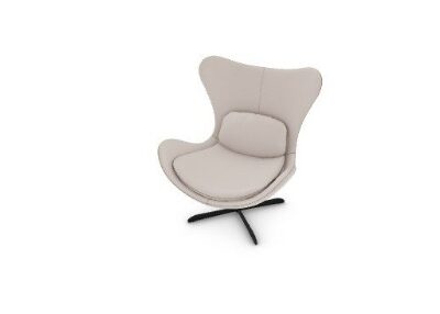 Calligaris Lazy Swivel/Tilt Armchair - Emotion Marble