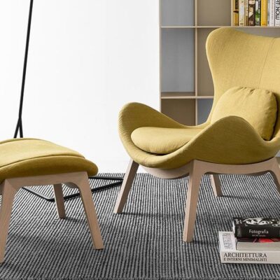 Lazy Wood Armchair by Calligaris-0