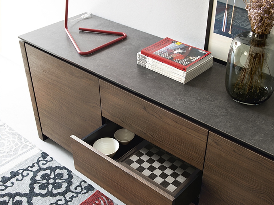 Mag 2 Door 3 Drawer Sideboard by Calligaris