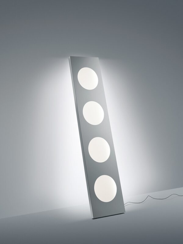 Foscarini Dolmen Floor Light Lamp in Aluminium