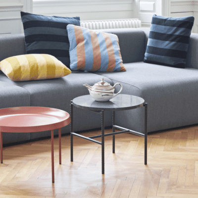 Rebar Round Side Table by Hay