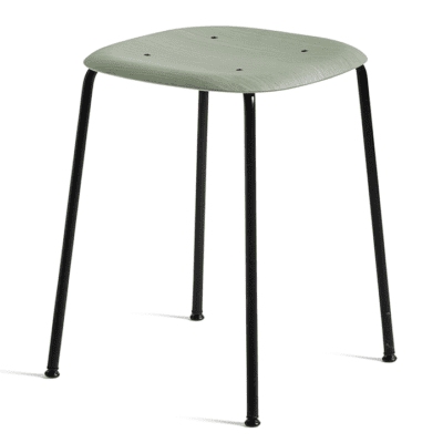 Soft Edge 70 Dusty Green Stool by Hay