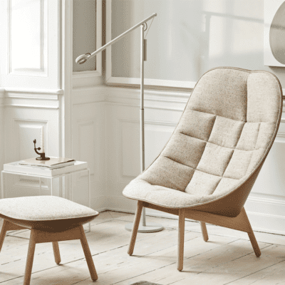 Uchiwa Quilt Armchair by Hay