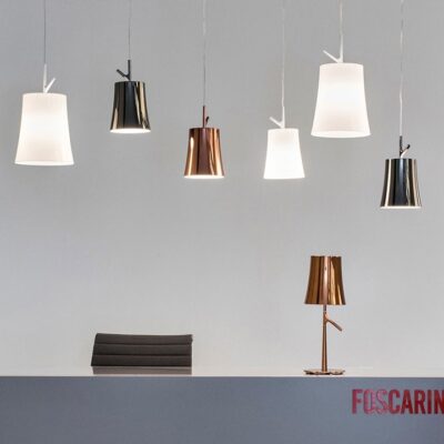 Foscarini Birdie Suspension Light In 2 Different Sizes & Colours at Urbansuite