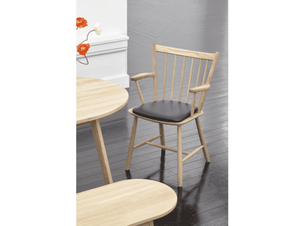 J-Series J42 Chair with Armrests by Hay