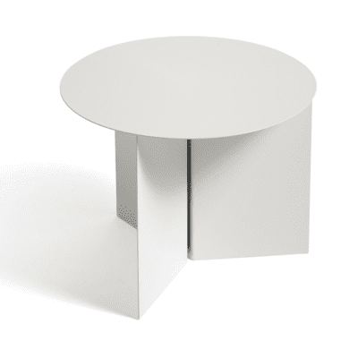 Slit Table Round Table by Hay