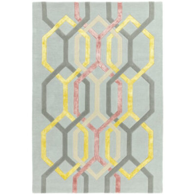 Asiatic Matrix Hexagon Rug