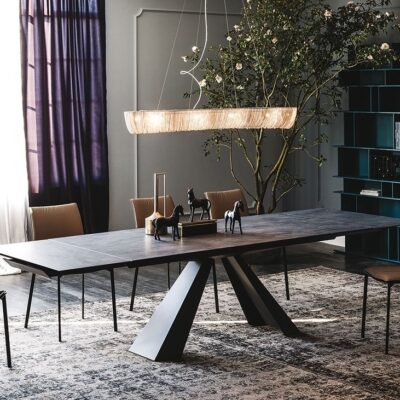 Cattelan Italia Eliot Keramik Drive Extending Dining Table-0