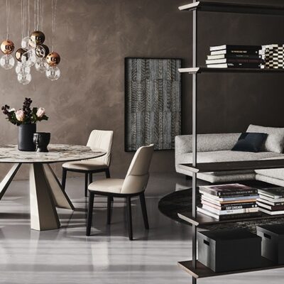 Cattelan Italia Eliot Keramik Fixed Round Table-69625