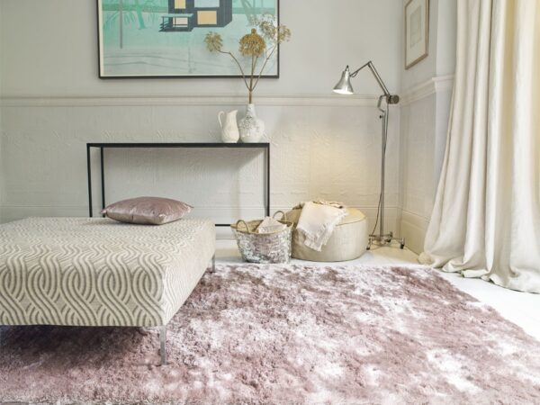 Whisper Pink Rug by Asiatic