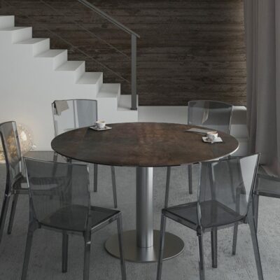 Luna Ceramic Extending Table by Akante