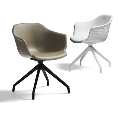 Cattelan Italia Indy Swivel Chair, seat in selection of colours-0