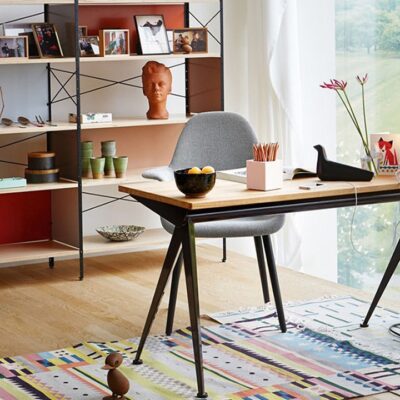 Vitra Compas Direction Table, Solid Wood-52077