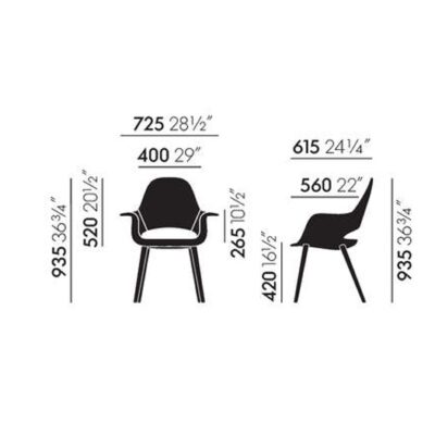 Vitra Organic Conference Armchair-51558