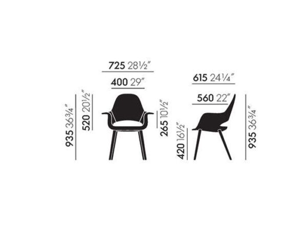 Vitra Organic Conference Armchair-51558