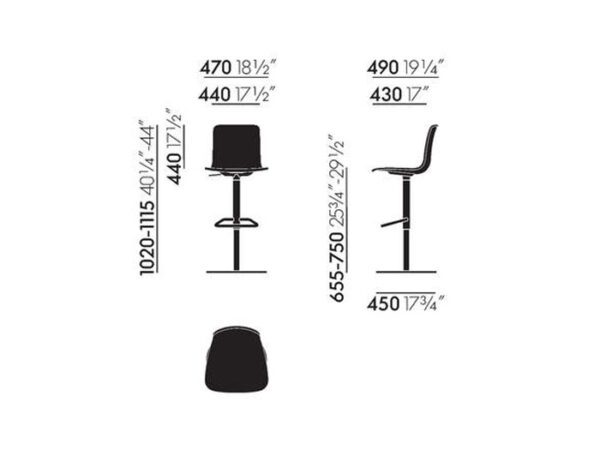 Vitra HAL Barstool-51417